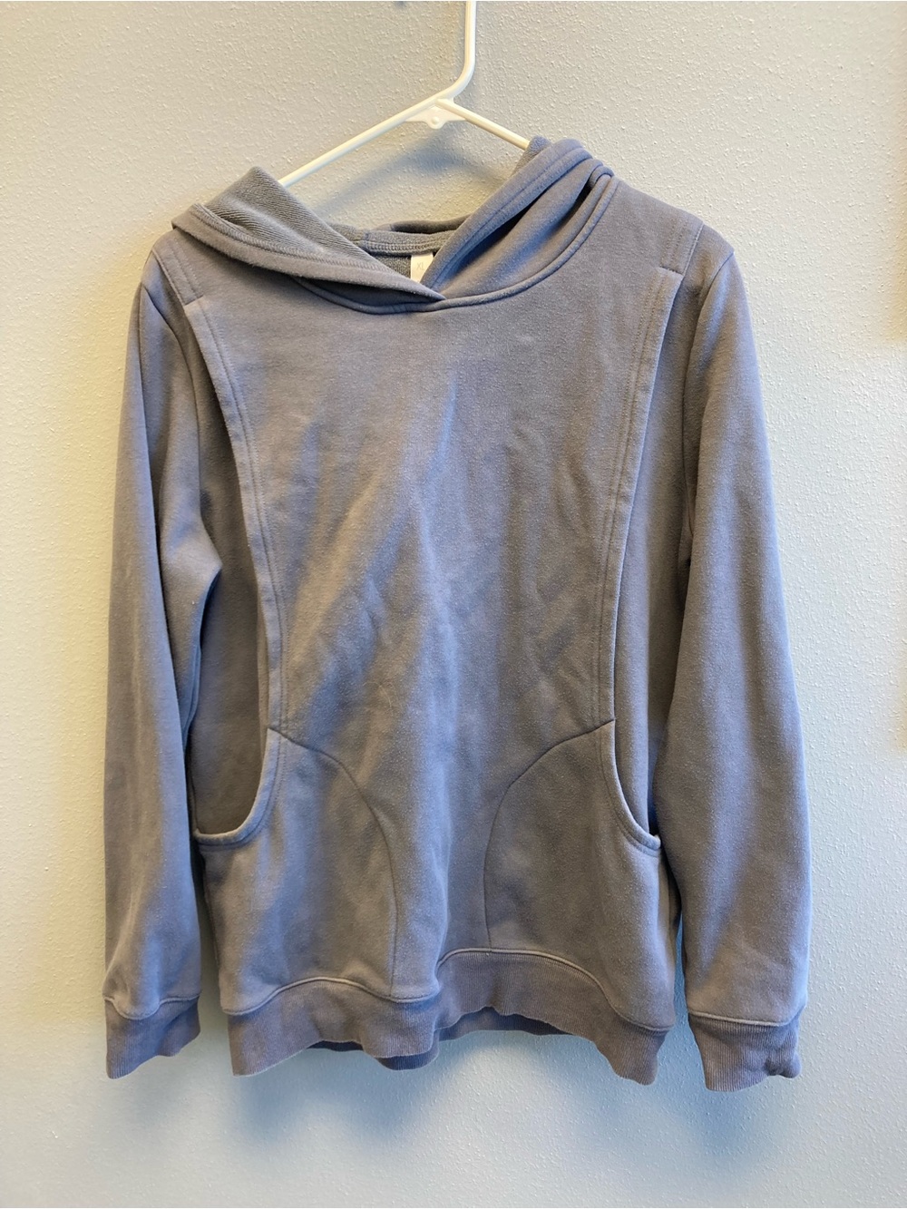 Latched Mama Heavy Nursing Hoodie Gray Size XL